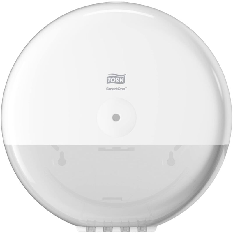 foto del prodotto tork smartone dispenser per rotoli di carta igienica bianco t8, alta capacit , intervallo di elevazione, 680000