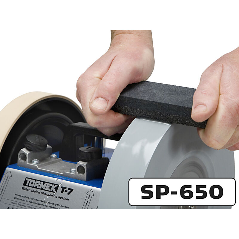 foto del prodotto tormek macchina per la ravvivatura della pietra sp 650 per levigarne la superficie