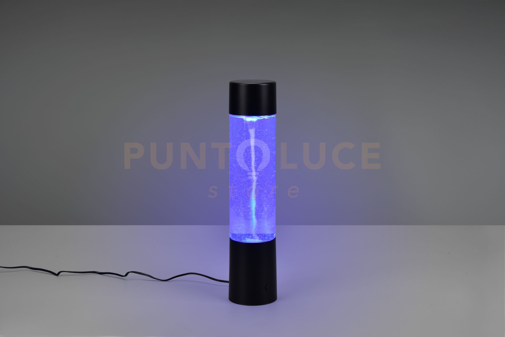 foto del prodotto tornado lampada da tavolo led rgb con effetto tornado h. 34cm 0,9w