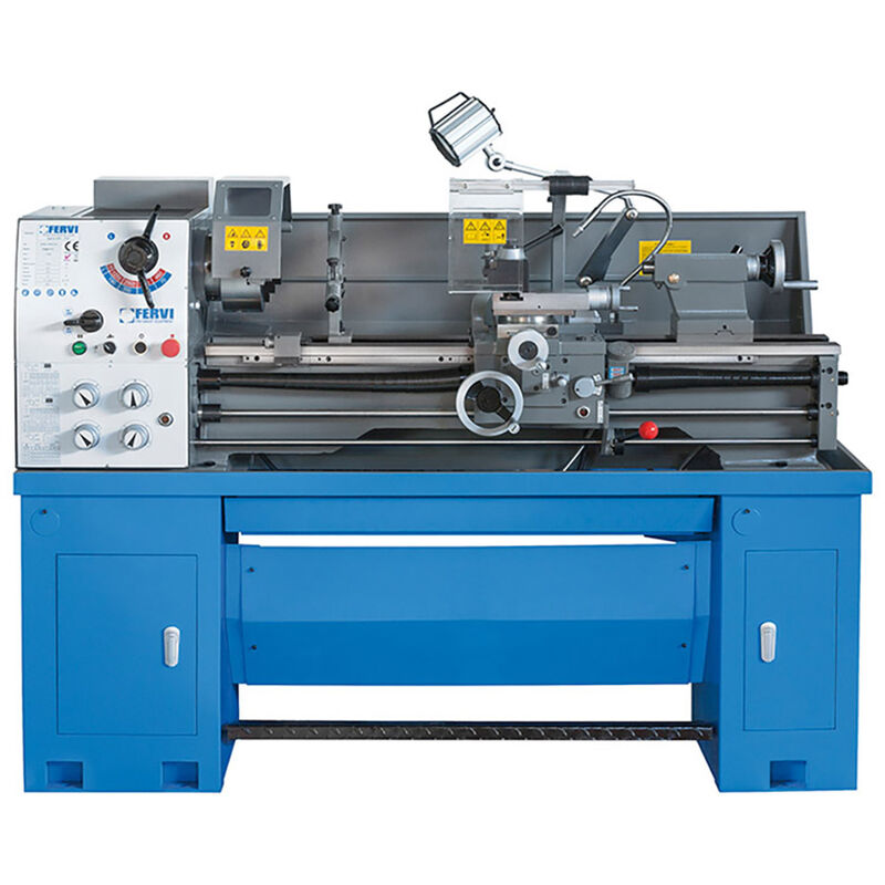 foto del prodotto tornio metalli fervi t998 400v 400v pb 51 mm