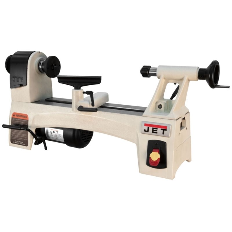 foto del prodotto tornio per legno 230v 0,38kw 254mm jet jwl 1015