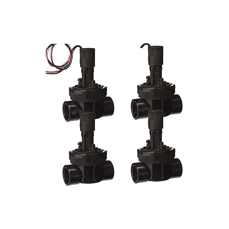 foto del prodotto toro set di 4 elettrovalvola per irrigazione 1 9v ez flo plus. funziona con programmatori a batteria
