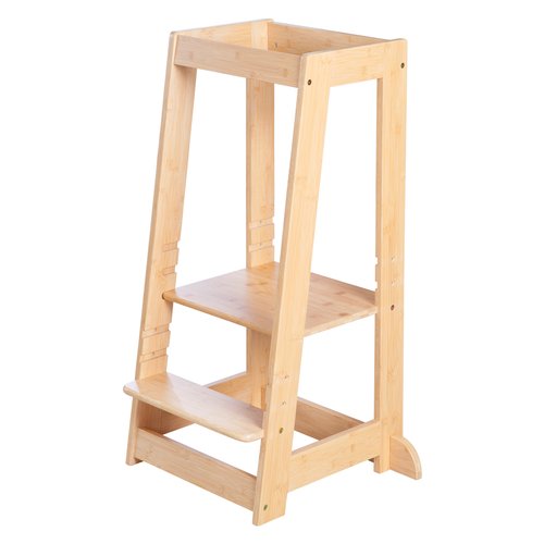 foto del prodotto torre di apprendimento italbaby con.910 montessori naturale
