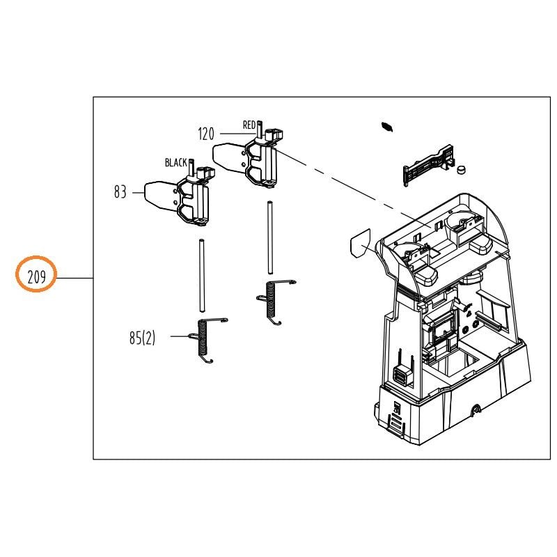 foto del prodotto torretta di ricarica worx robot rasaerba wr141e wr143e wr147e no scheda