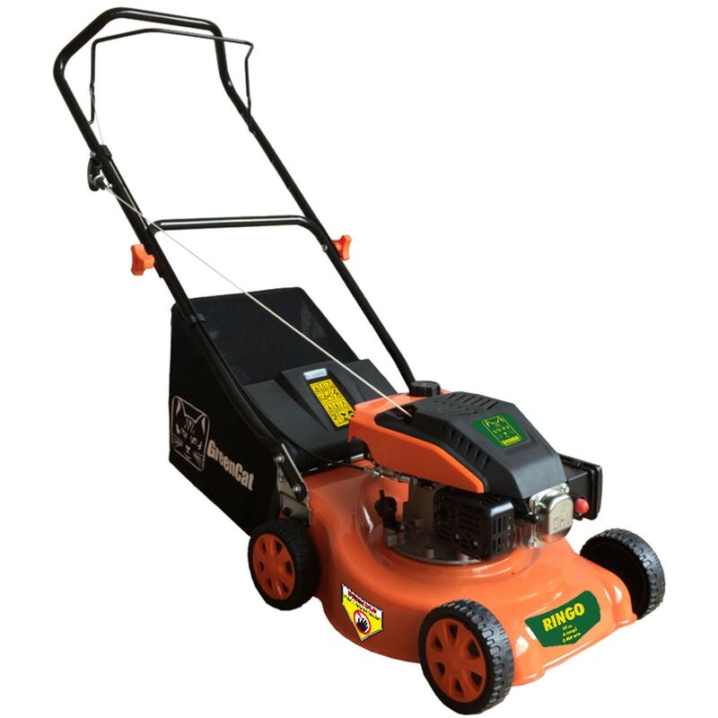 foto del prodotto tosaerba a scoppio 99cc taglio 40 cm altezza regolabile green cat ringo