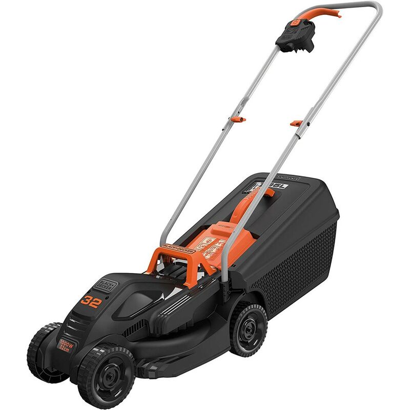 foto del prodotto tosaerba elettrico 1000 a filo black decker taglia erba prato rasaerba giardino