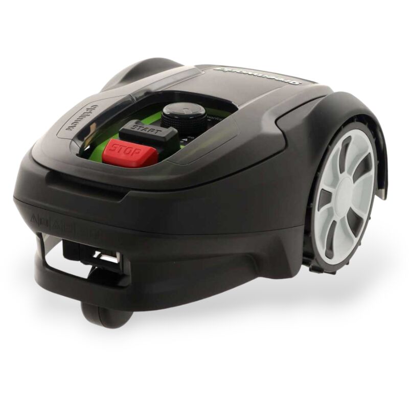 foto del prodotto tosaerba robot bluetooth a batteria 48v silenzioso con controllo da app greenworks optimow 7