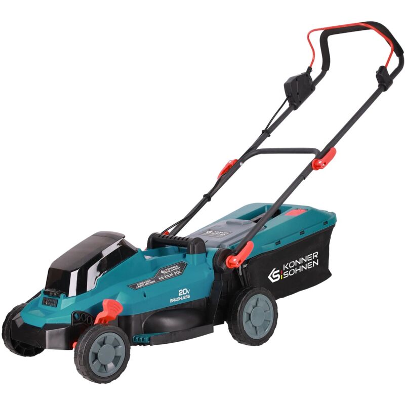 foto del prodotto tosaerba senza fili k nner s hnen ks 33lm 20v 30 l 3200 tr min 20 v batteria e caricatore non inclusi nel kit 