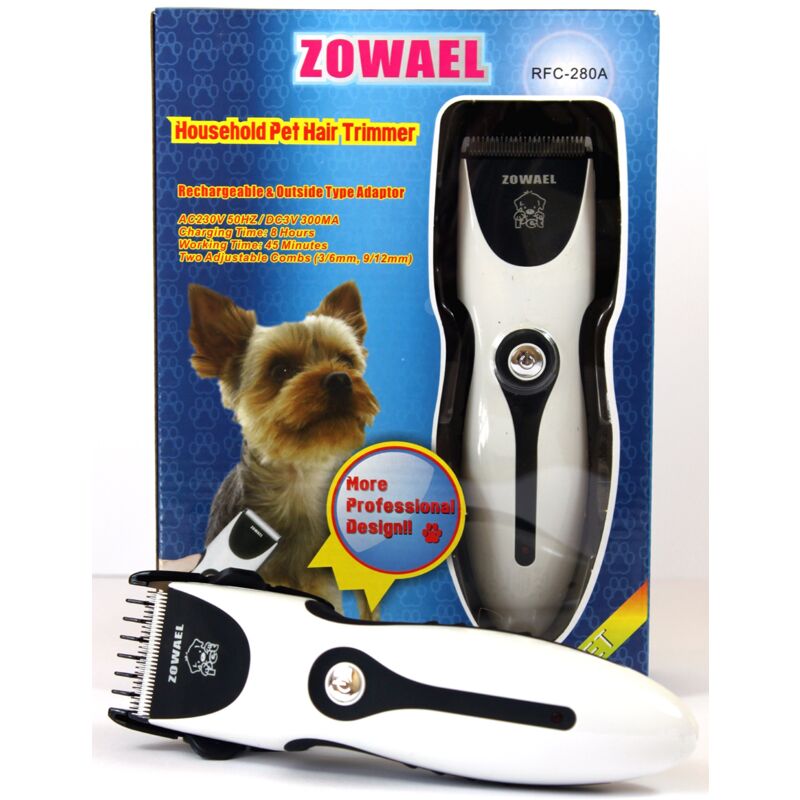 foto del prodotto tosatrice per cane gatto animale rasoio elettrico professionale taglia tosatore tempo di saldi
