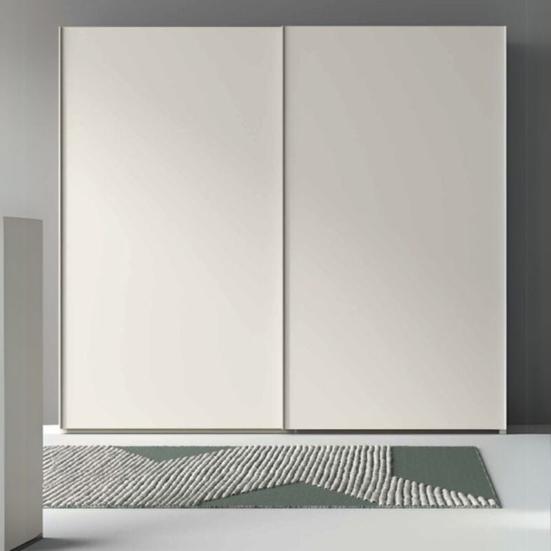 foto del prodotto toscohome armadio 2 ante scorrevoli maxi bianco nuvola opaco vip 276x67x252h