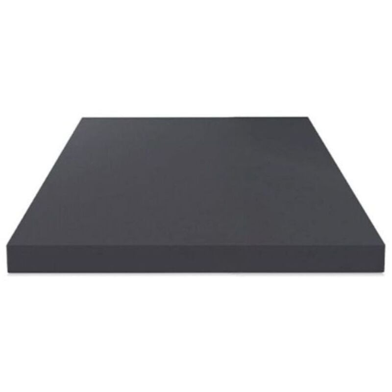 foto del prodotto toscohome piano tavolo quadrato truciolare antracite satinato 80x80x3.8h