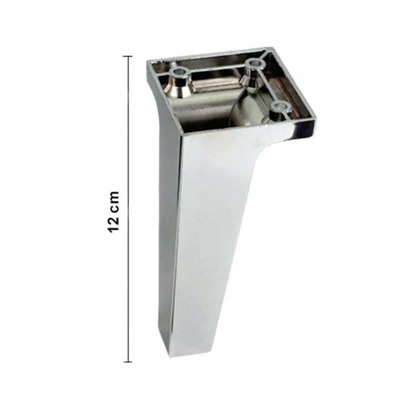 foto del prodotto toscohome piede per mobile colore cromato 12h cm y834cr