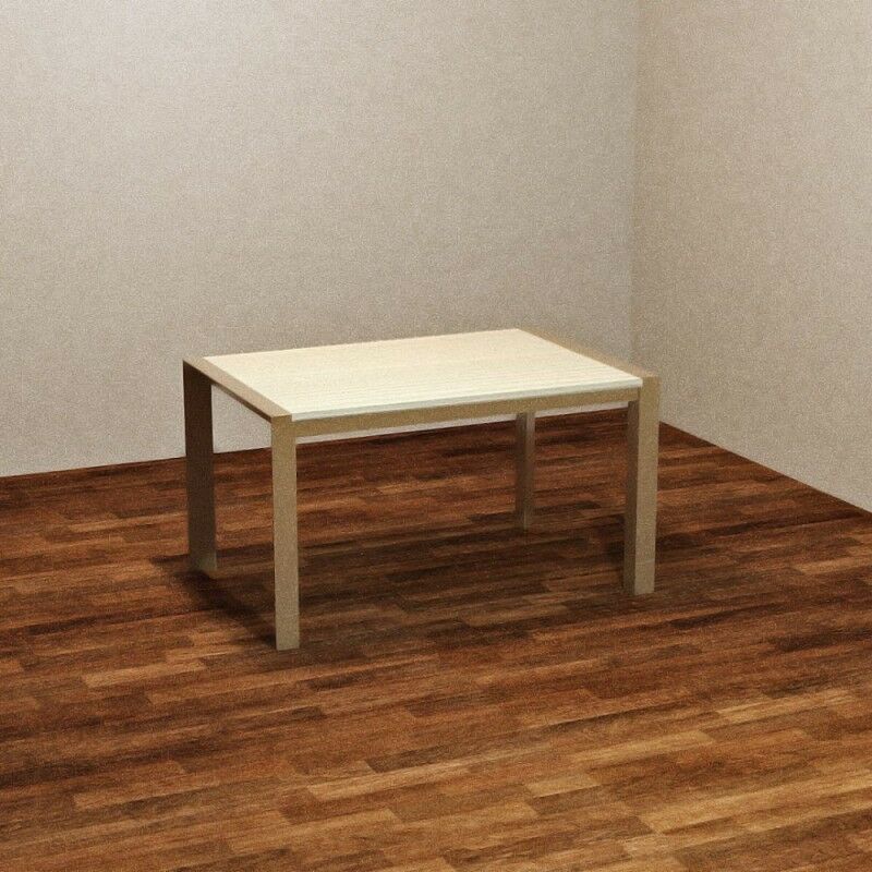 foto del prodotto toscohome tavolo allungabile 130x80 colore tortora e rovere sbiancato golia