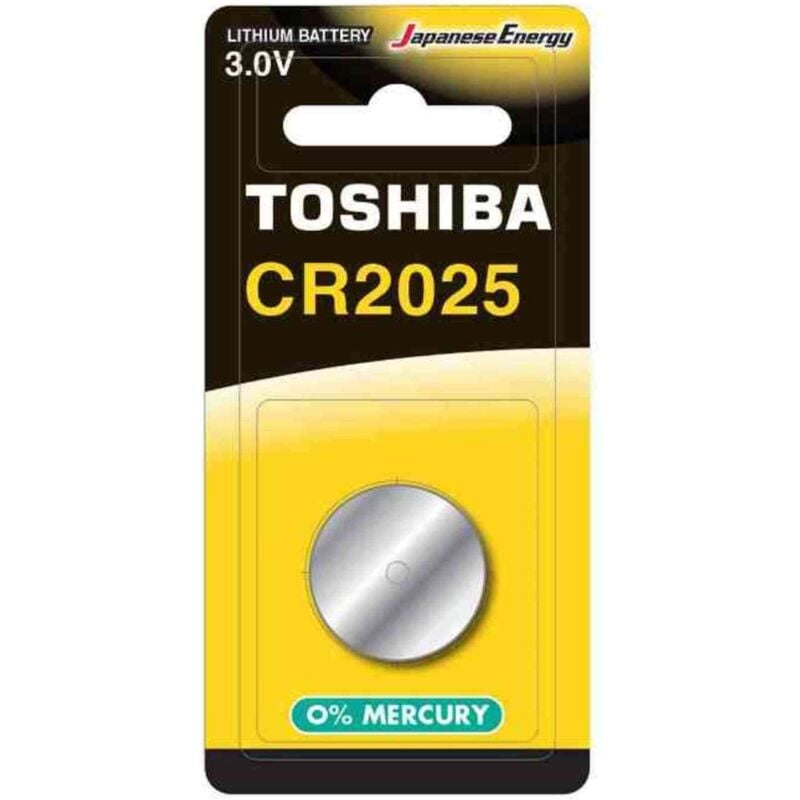 foto del prodotto toshiba batteria cr2025 3v litio 1pz