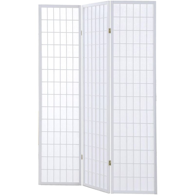 foto del prodotto tosini paravento separ 3 pannelli 130,5x178cm in legno bianco