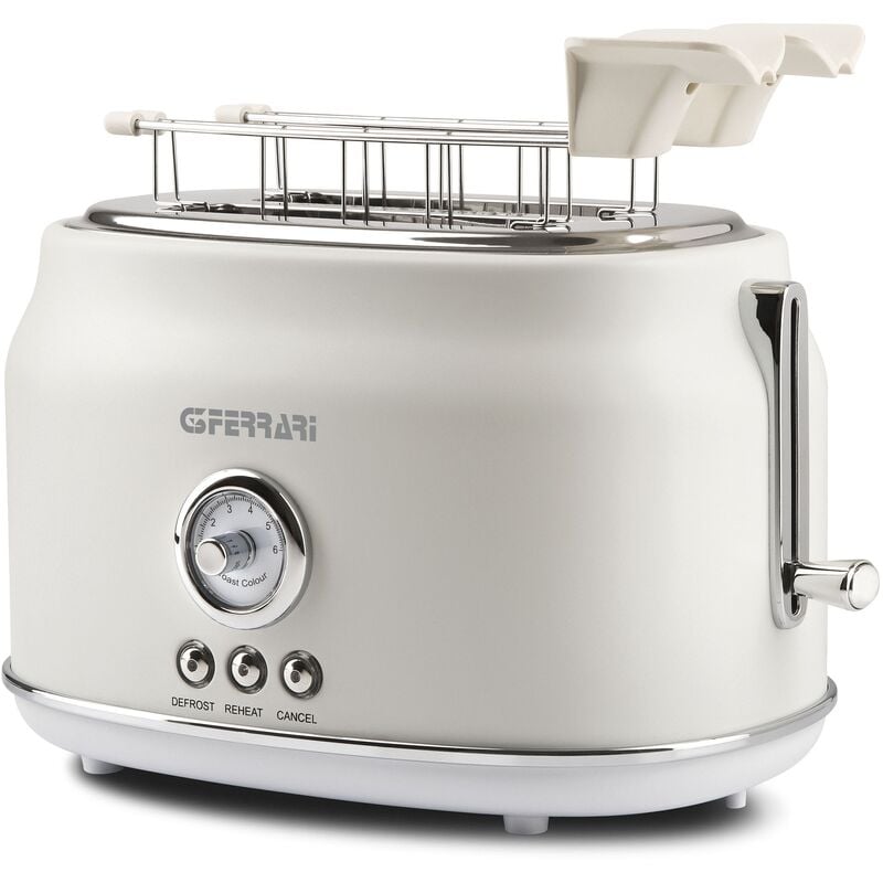 foto del prodotto tostapane 2 pinze g3ferrari artista g10134 bianco