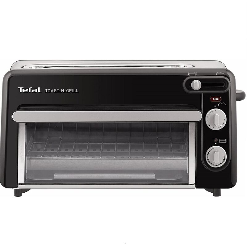 foto del prodotto tostapane 2 slot 2in1 1300w nero tl600830 tefal