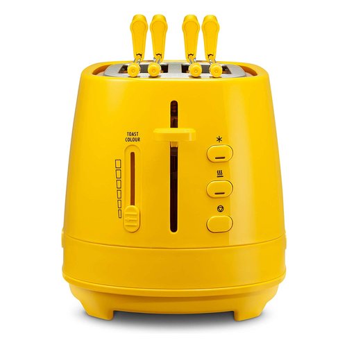 foto del prodotto tostapane de longhi 230020025 ctlap2203y giallo