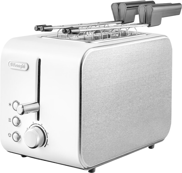 foto del prodotto tostapane de longhi ctx2203 steel inox