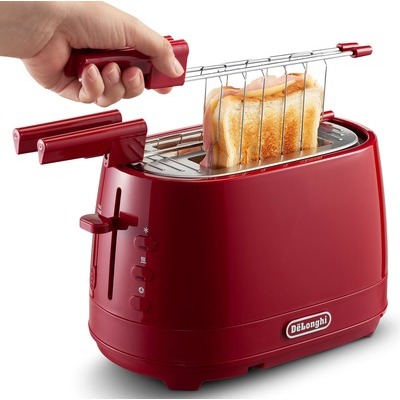 foto del prodotto tostapane delonghi ctlap 2203 r rosso