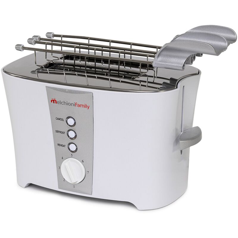 foto del prodotto tostapane elettrico a 2 pinze con funzione scongelamento e termostato regolabile 600w