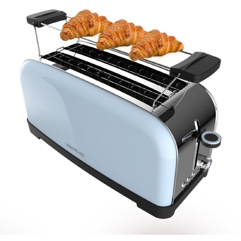 foto del prodotto tostapane toastin' time 1500 blue cecotec