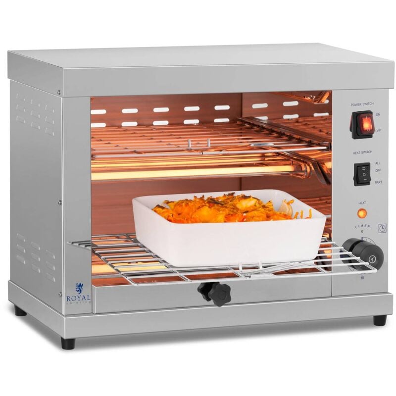 foto del prodotto tostiera mini forno 3250w tostapane elettrico toast cucina monofase piano doppio