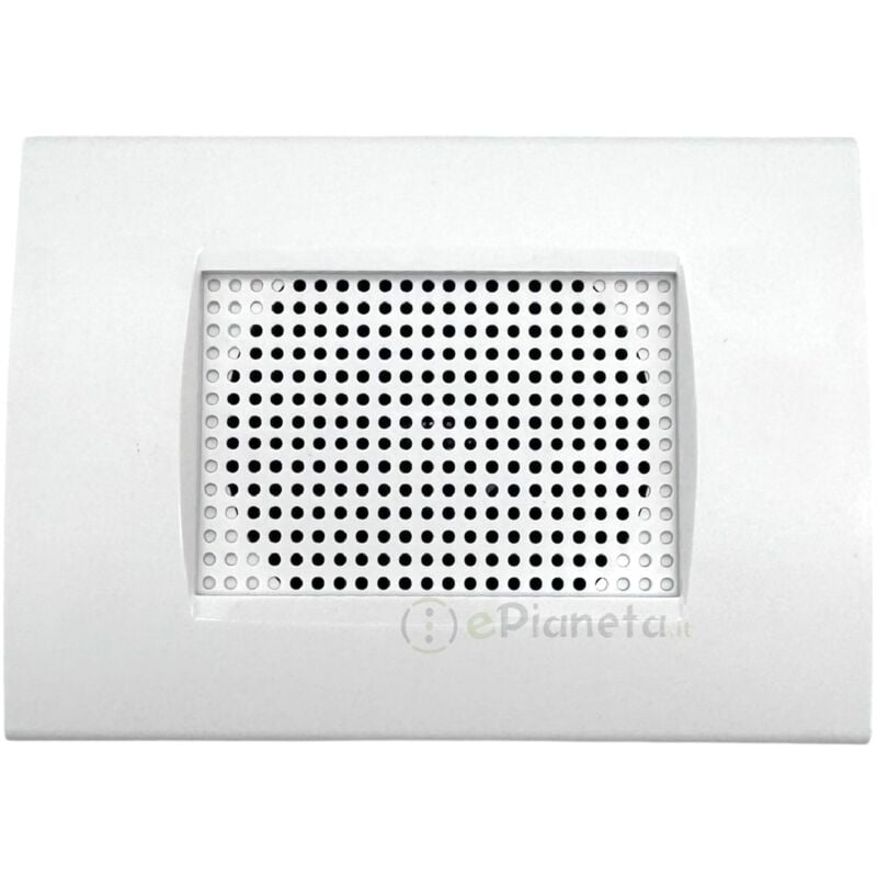 foto del prodotto tot electric diffusore audio sonoro incasso per scatola 503 altoparlante living light ln4703 bianco