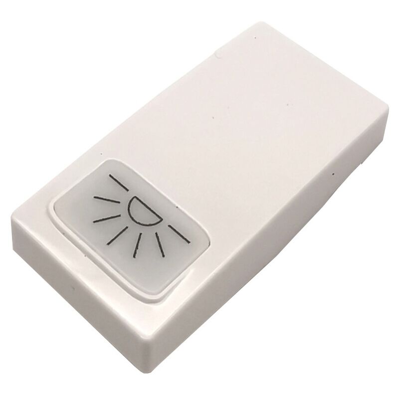 foto del prodotto tot electric - frutti bianco compatibili con vimar plana interruttori prese pulsanti coperchio pulsante luce x 2pz