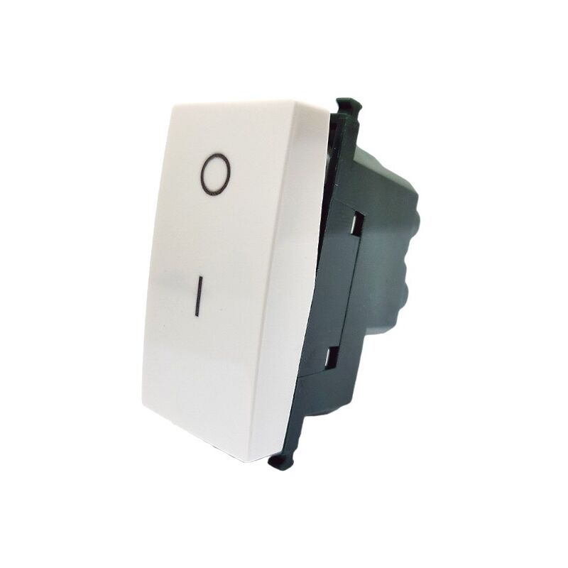 foto del prodotto tot electric frutti compatibili vimar plana e arke interruttori prese pulsanti bianco interr.bipolare