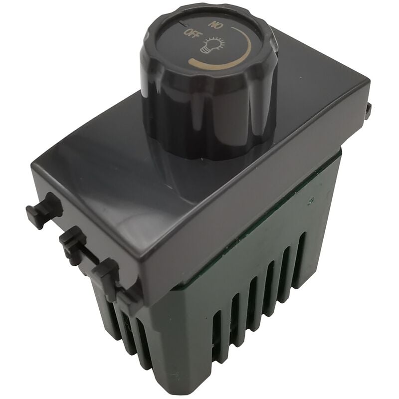 foto del prodotto tot electric frutti compatibili vimar plana interruttori prese pulsanti nero antracite dimmer