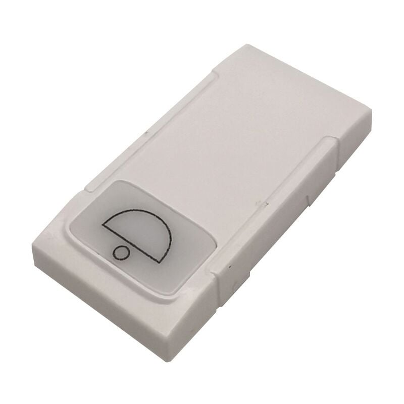 foto del prodotto tot electric interruttori prese pulsanti bianco frutti compatibili bticino living light e international coperchio pulsante campanello x 2pz