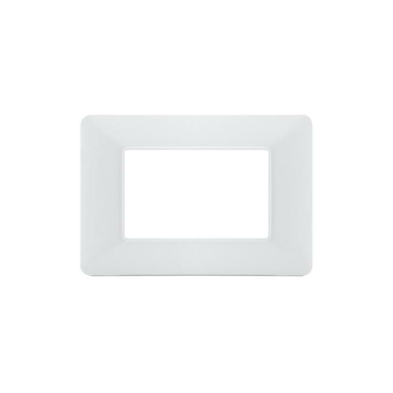 foto del prodotto tot electric placca tecnopolimero mapam joy 4 moduli compatibile con bticino matix bianco m8004 01