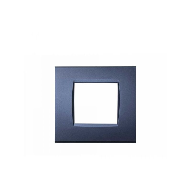 foto del prodotto tot electric placche compatibili bticino living light placca 3 4 7 moduli per supporti ln4703 t10 2 posti blu navy