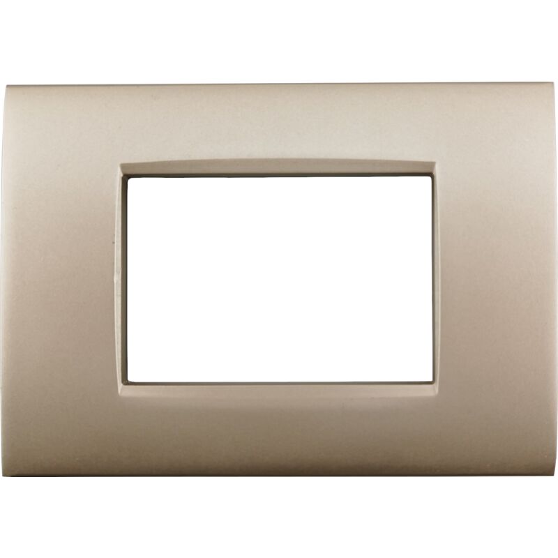 foto del prodotto tot electric placche compatibili bticino livinglight air placca quadra per supporti ln4703c 4 posti oro satinato t06