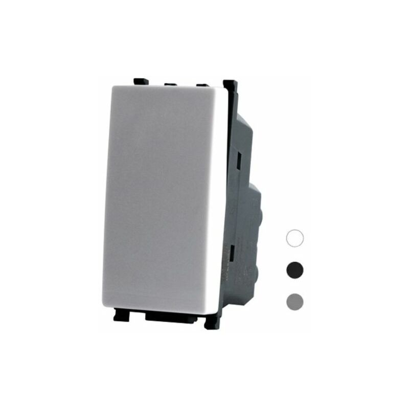 foto del prodotto tot electric - tot elettric t2 603 deviatore 10a compatibile vimar plana bianco