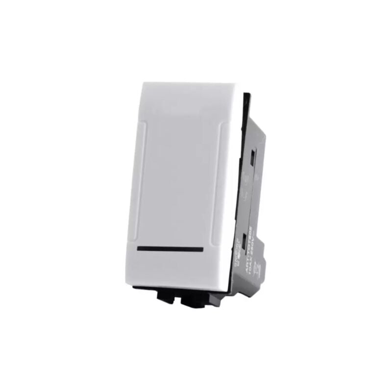 foto del prodotto tot elettric t1 803 deviatore 16a 250v compatibile living bianco