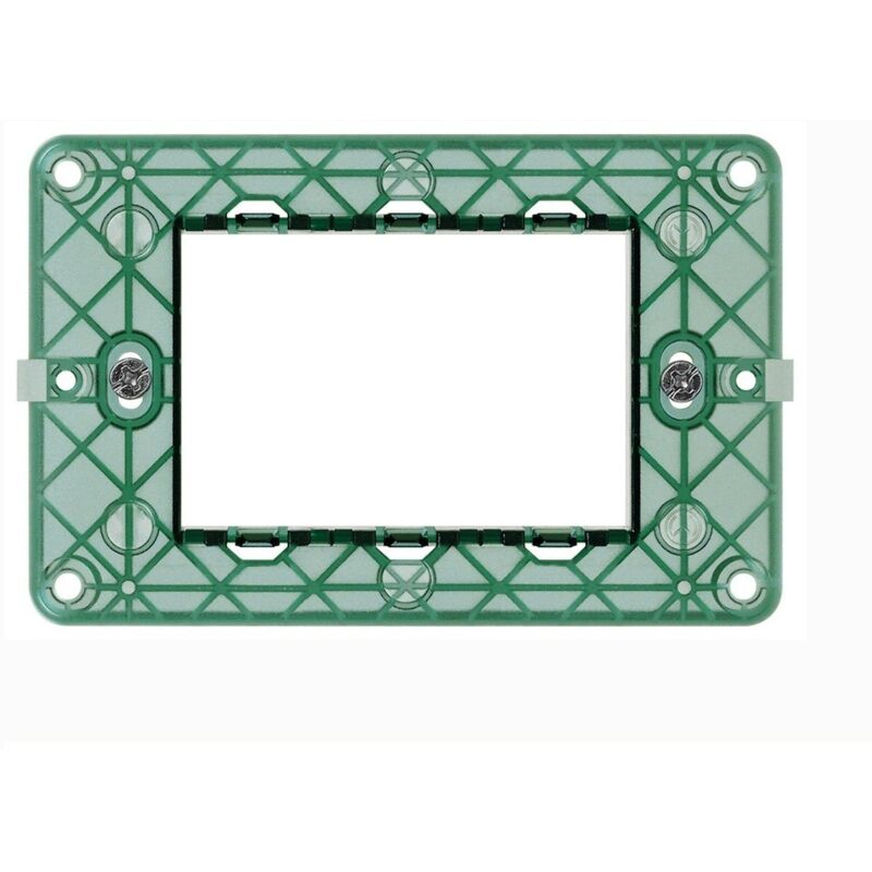 foto del prodotto tot elettric t2 supporto 503 3 moduli compatibile vimar plana totz6003