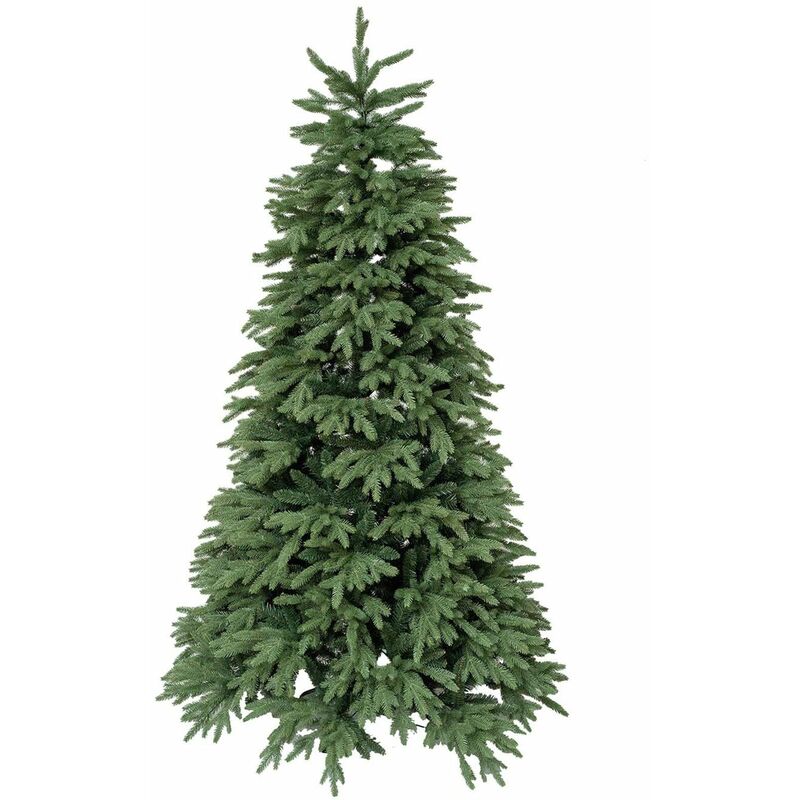 foto del prodotto tot piccinni albero di natale slim kennedy in pe effetto real touch pvc di altissima qualit 270 cm