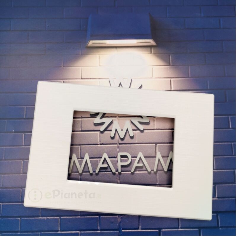 foto del prodotto tot - placche compatibili con supporti bticino matix in tecnopolimero effetto spazzolato 3 4 6 moduli posti slt01 - 4 posti-bianco