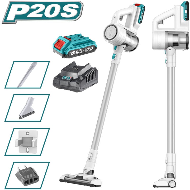 foto del prodotto total aspirapolvere ciclonico one battery