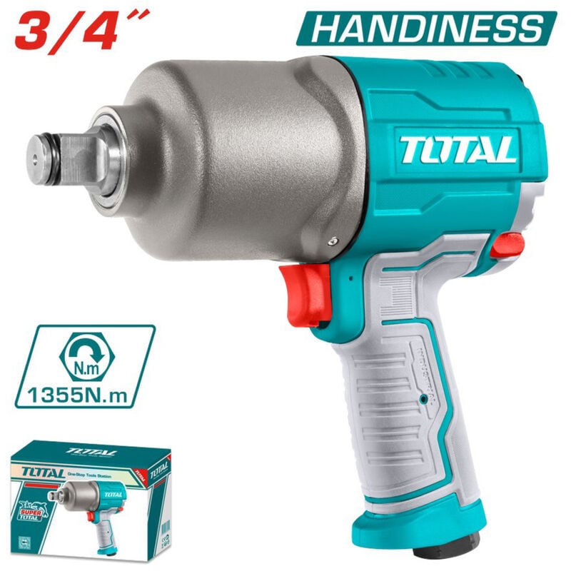 foto del prodotto total avvitatore pneumatico pistola pneumatica ad impulsi 3 4 1355nm