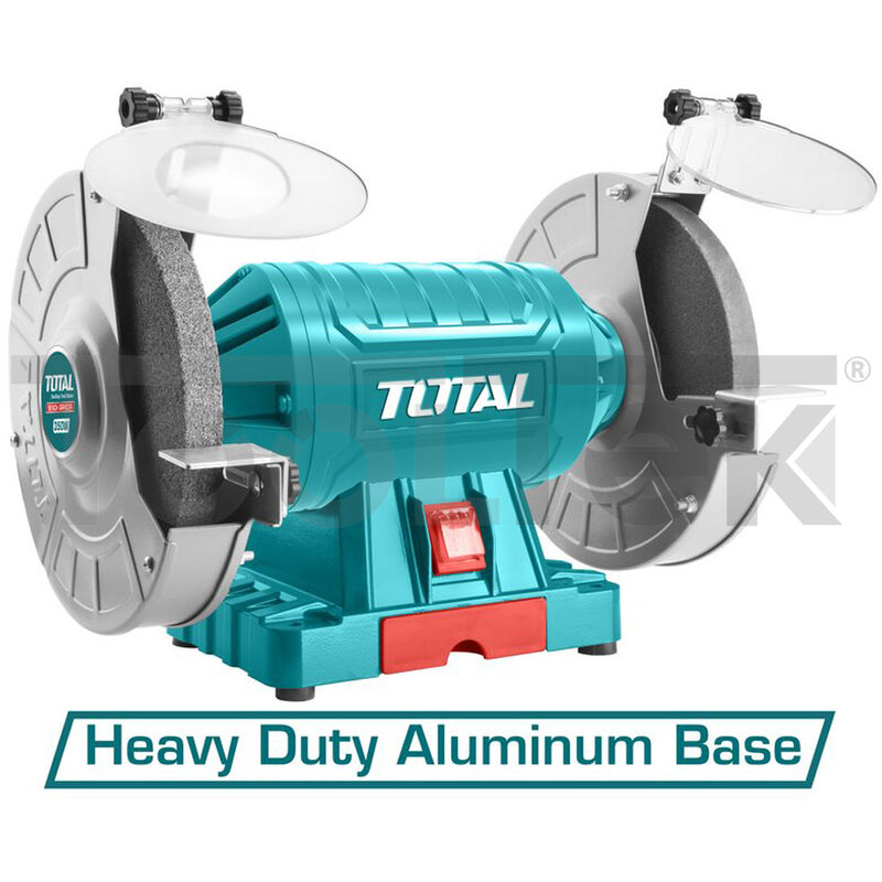 foto del prodotto total mola da banco smerigliatrice lucidatrice 350w 200mm