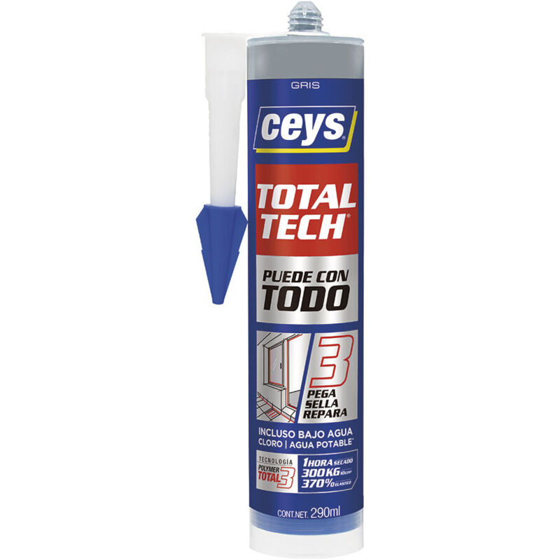 foto del prodotto total tech grey 290ml cartuccia 507220 - ceys