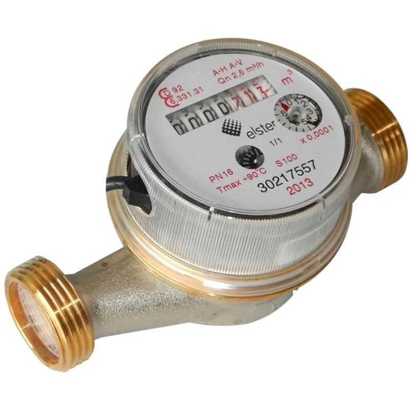 foto del prodotto totalizzatore contatore acqua e pulsazioni dn 15