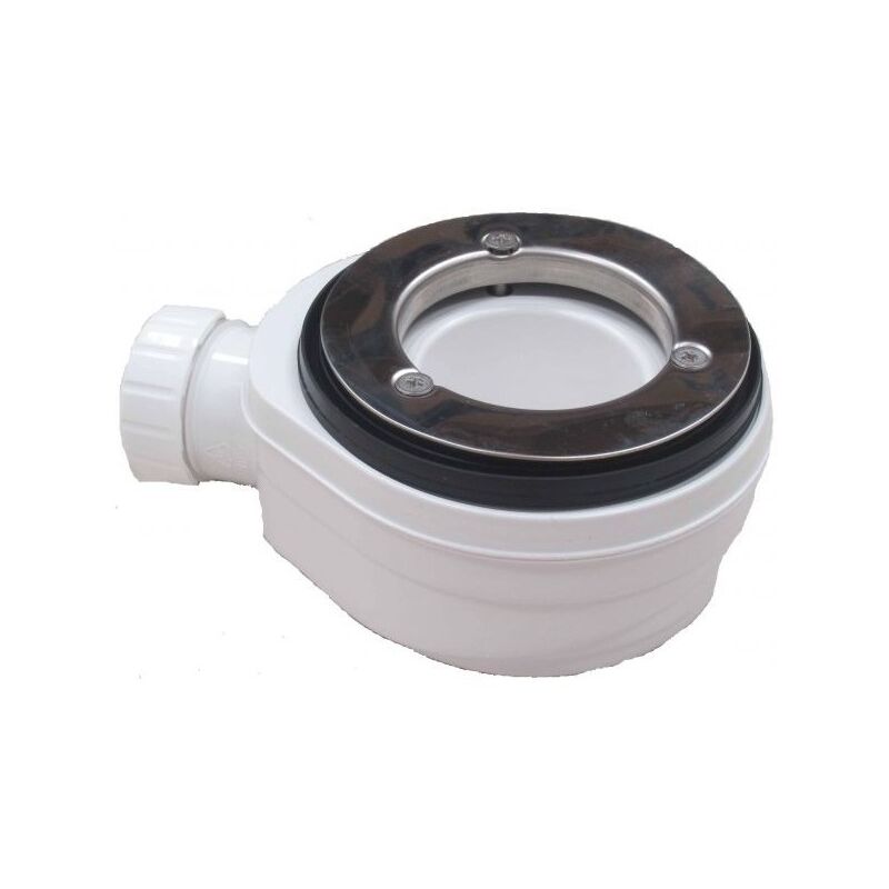 foto del prodotto totama piletta di scarico ribassata diametro foro 9cm altezza 6cm piatti doccia slim opzioni piletta tappo tondo