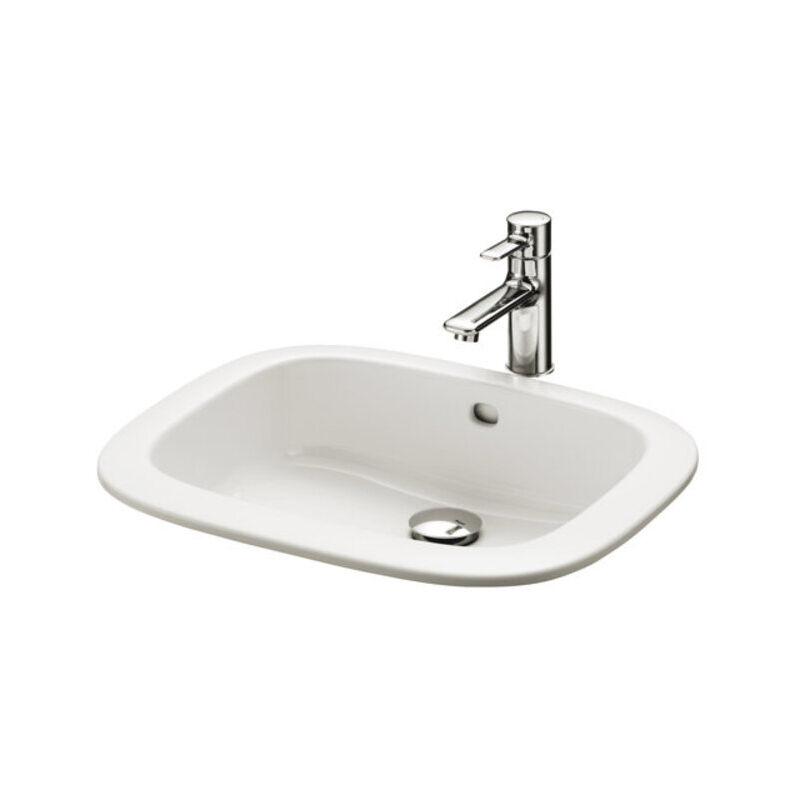 foto del prodotto toto lavabo encastr , rectangulaire, sans robinetterie, avec