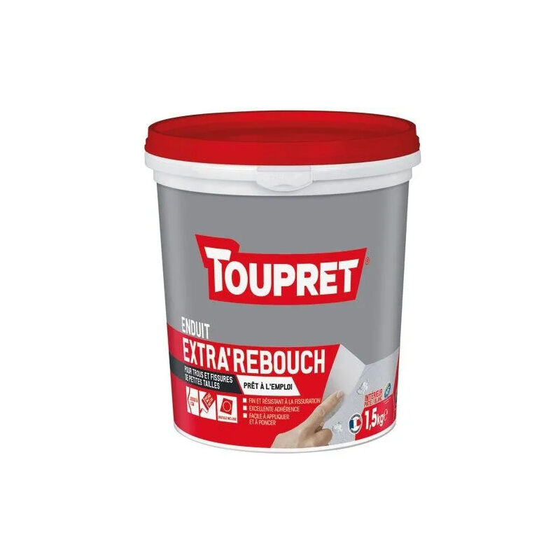 foto del prodotto toupret riempimento interno, 1,5kg, bianco, con spatola