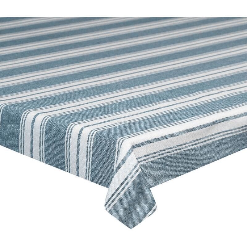 foto del prodotto tovaglia 140 x 140 cm ottanio cotone blu