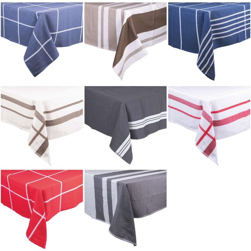 foto del prodotto tovaglia 140x180 cotone 8 colori assortiti